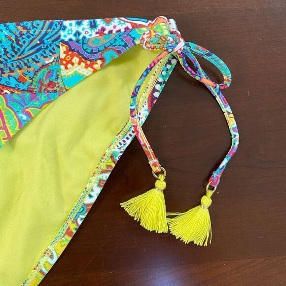 NWOT Bleu Rod Beattie Bikini Side Tie Hipster Bottom, Size 14 - Picture 5 of 9